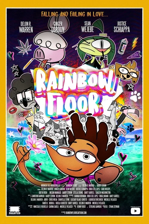 Rainbow Floor постер
