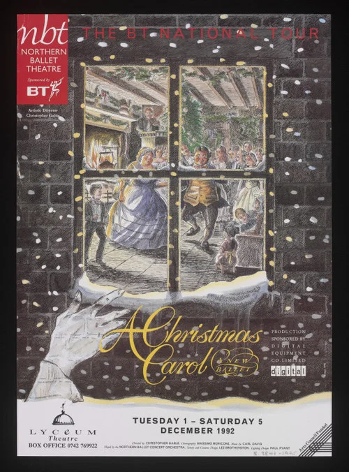 Northern Ballet's A Christmas Carol постер