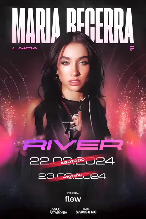 Maria Becerra en vivo: River постер