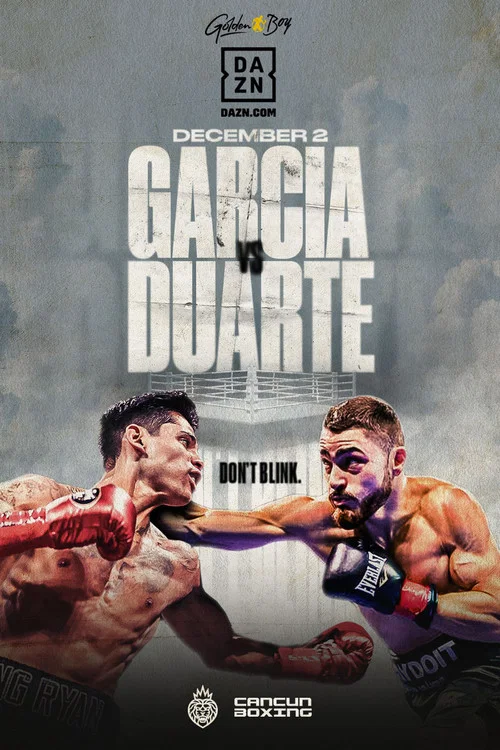 Ryan Garcia vs. Oscar Duarte постер