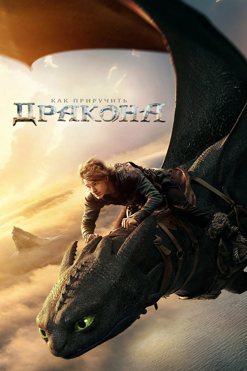 Как приручить дракона постер