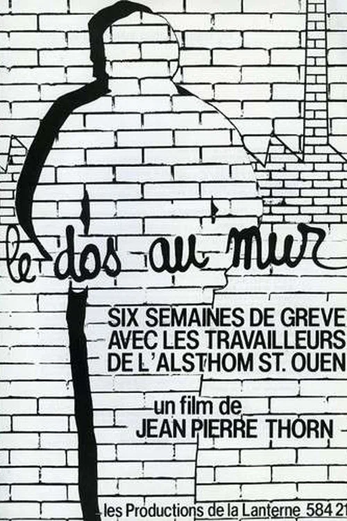 Le Dos au mur постер