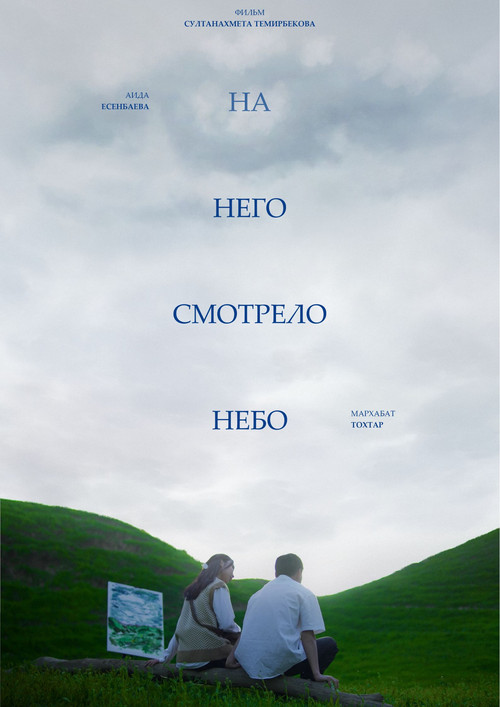 На него смотрело небо постер