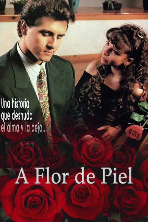A flor de piel постер