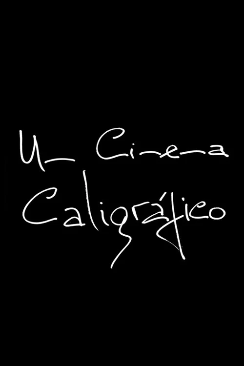 Um Cinema Caligráfico постер