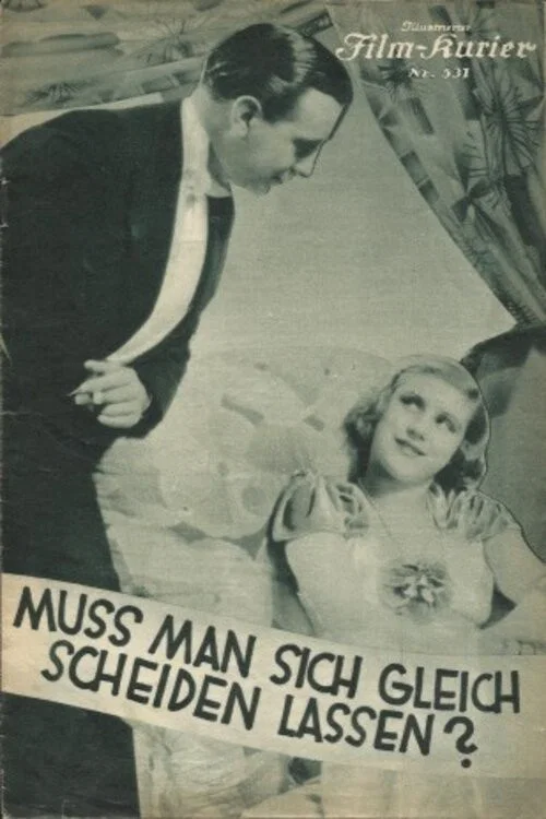 Muß man sich gleich scheiden lassen постер