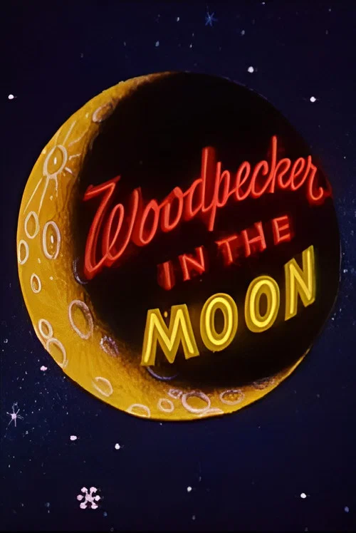 Woodpecker in the Moon постер