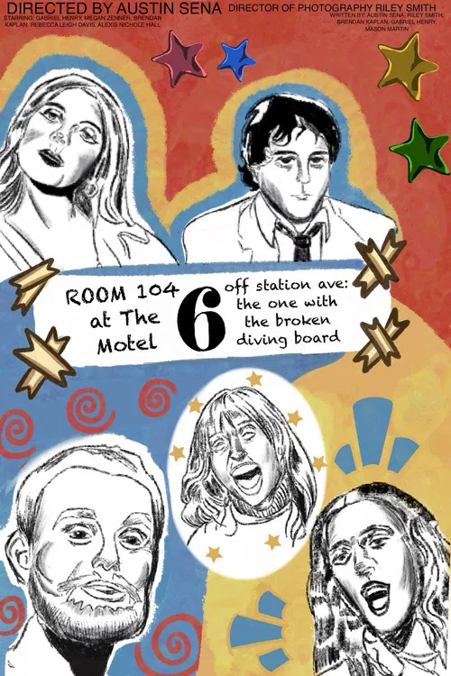 Room 104 at Motel 6 Off Station Ave: The One With The Broken Diving Board постер