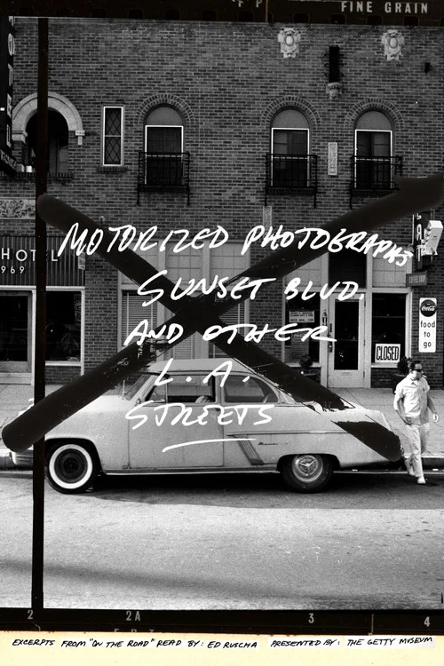 Ed Ruscha - Motorized Photographs of Sunset Blvd. and Other L.A. Streets постер