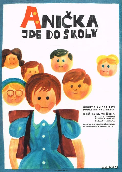 Anička jde do školy постер