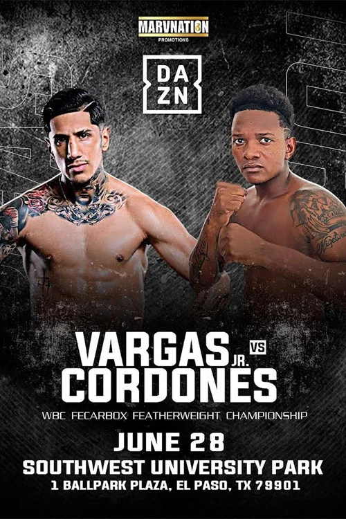 Fernando Vargas Jr. vs. Juan Carlos Cordones постер
