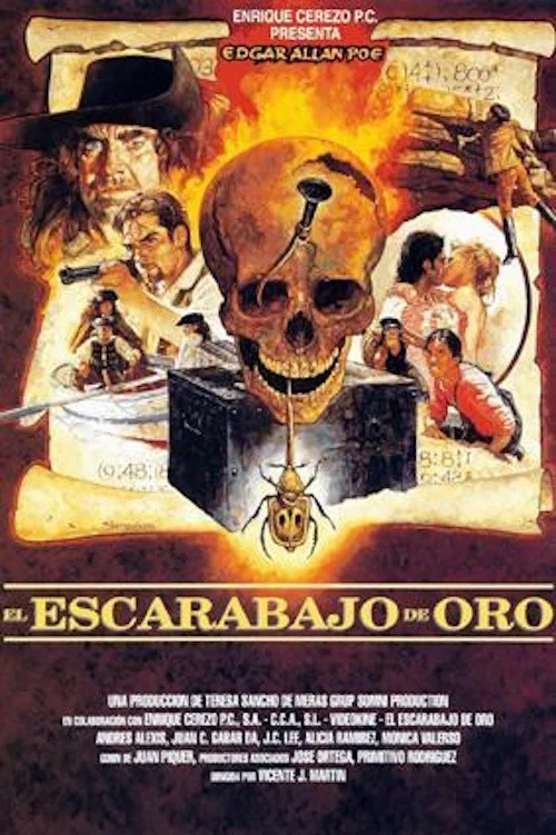 El escarabajo de oro постер