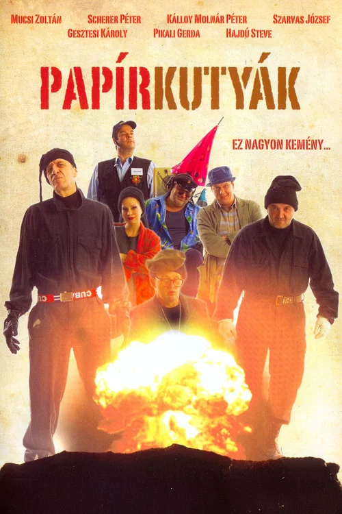 Papírkutyák постер
