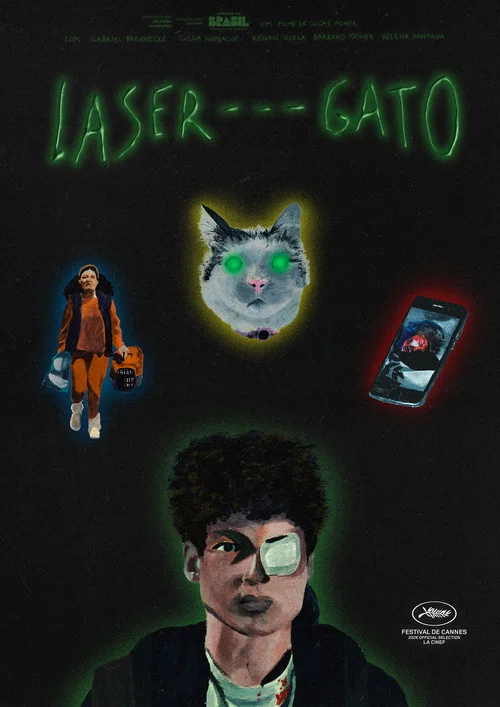Laser-Gato постер
