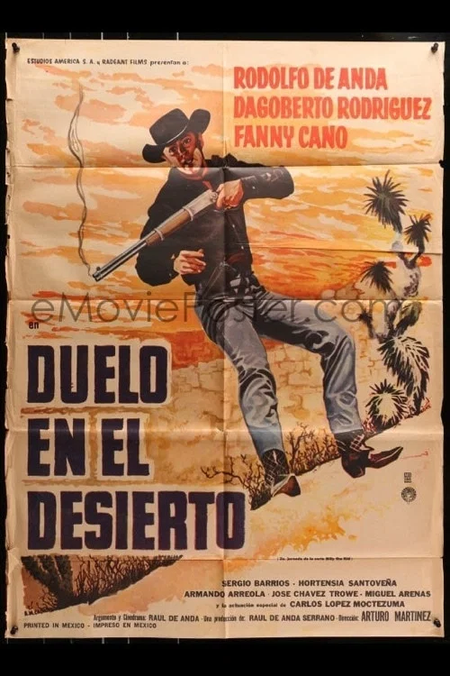 Duelo en el desierto постер