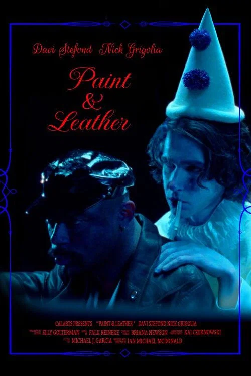 Paint & Leather постер