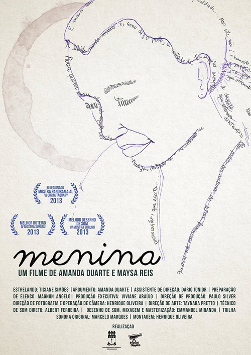 Menina постер