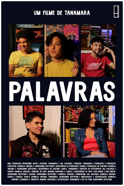 Palavras постер