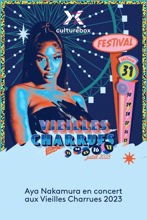 Aya Nakamura en concert aux Vieilles Charrues 2023 постер