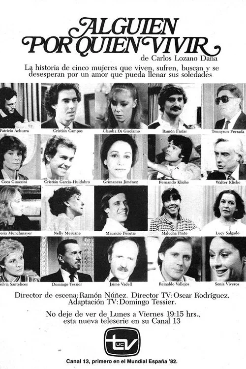 Alguien por quien vivir постер