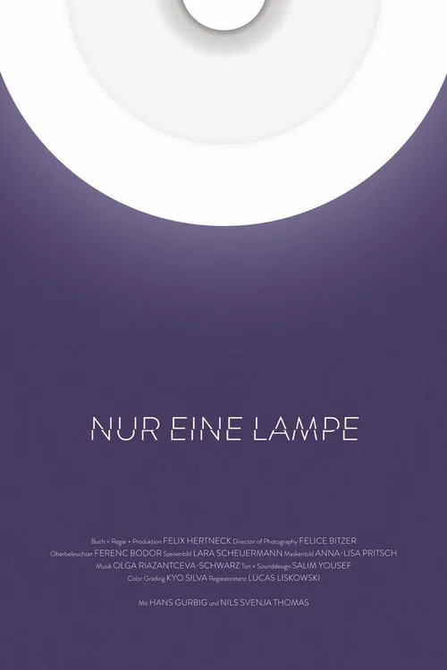 Nur eine Lampe постер