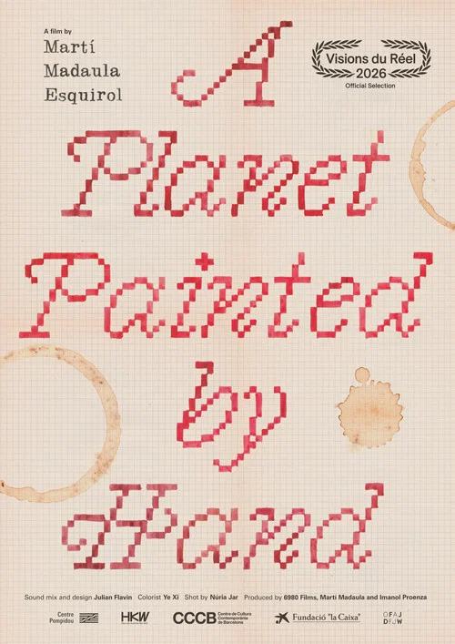 A Planet Painted by Hand постер