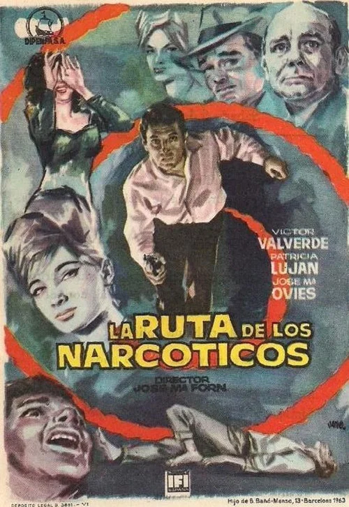 La ruta de los narcóticos постер