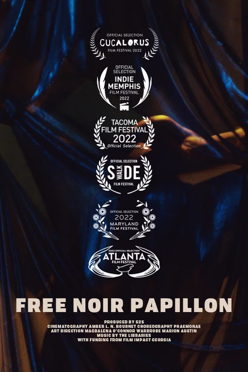 Free Noir Papillon постер