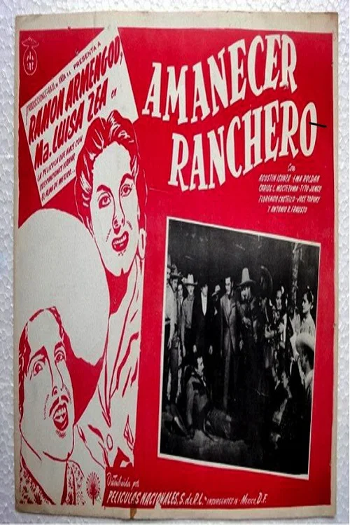 Amanecer ranchero постер