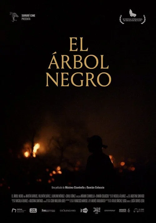 El árbol negro постер