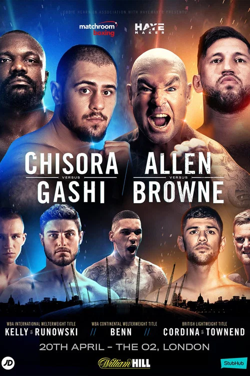 Derek Chisora vs. Senad Gashi постер