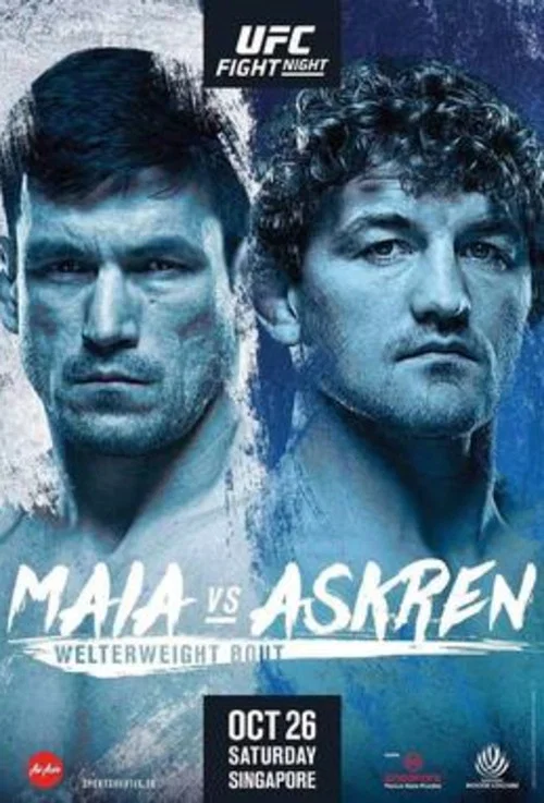 UFC Fight Night 162: Singapore постер