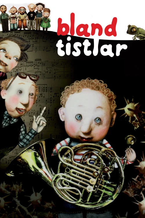 Bland tistlar постер