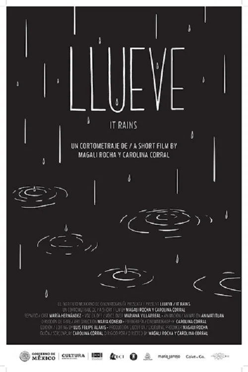 Llueve постер