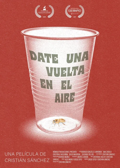 Date una vuelta en el aire постер