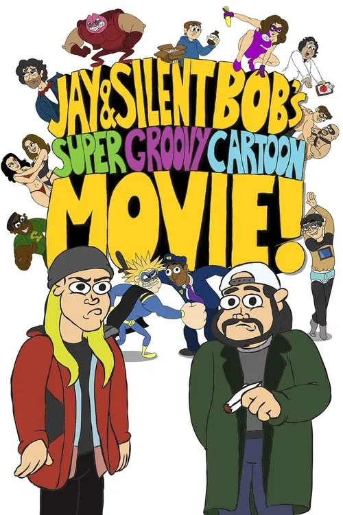 Jay and Silent Bob's Super Groovy Cartoon Movie постер