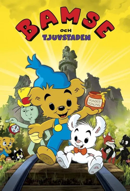 Bamse och tjuvstaden постер