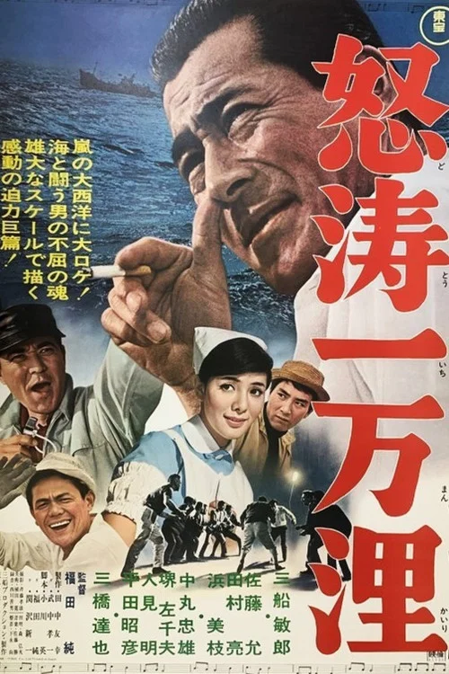 怒涛一万浬 постер