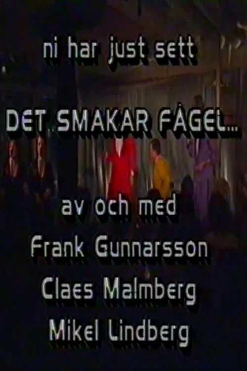 Det smakar fågel постер