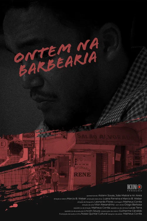 Ontem na barbearia постер