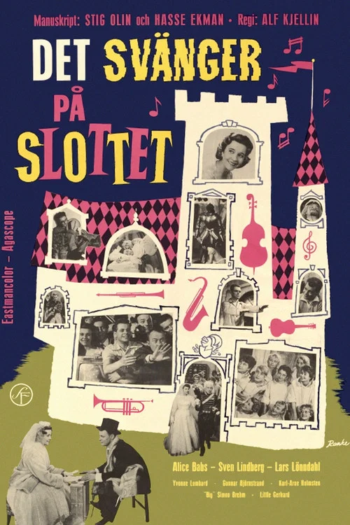 Det svänger på slottet постер