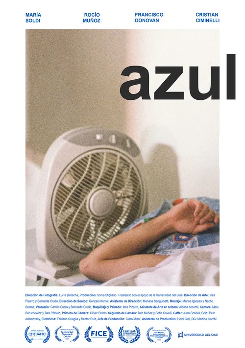Azul постер