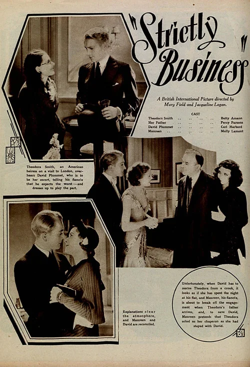 Strictly Business постер