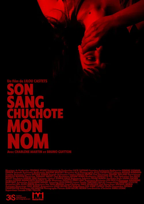 Son sang chuchote mon nom постер