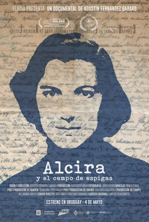 Alcira y el campo de espigas постер