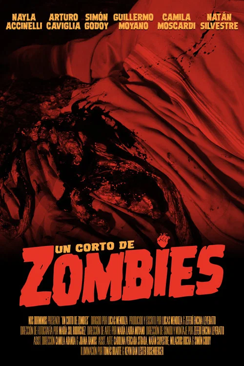 Un corto de zombies постер
