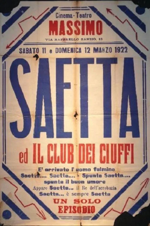 Saetta e il club dei Ciuffi постер