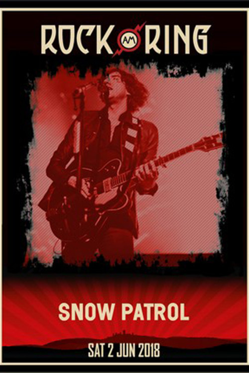 Snow Patrol Live at Rock AM Ring постер