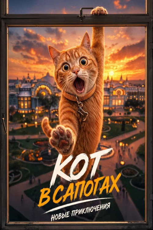 Кот в сапогах. Новые приключения постер