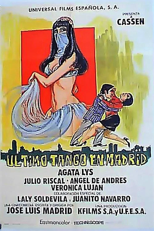 El último tango en Madrid постер